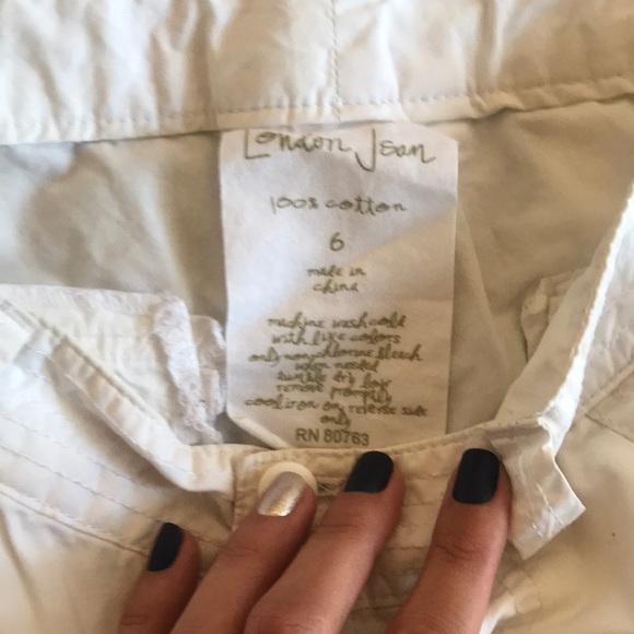 White cargo pants - Picture 2 of 4